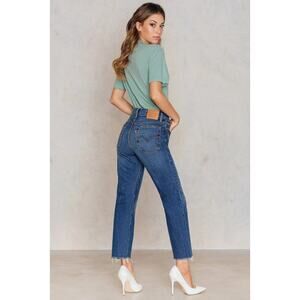 Levi’s Wedgie Straight Jeans Lasting Impression Blue Size 24